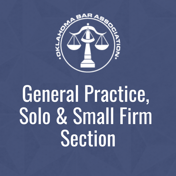 Solo and Small Firm Conference Oklahoma Bar Association
