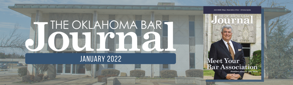 January 2022 – Oklahoma Bar Association January 2022 – Oklahoma Bar Association
