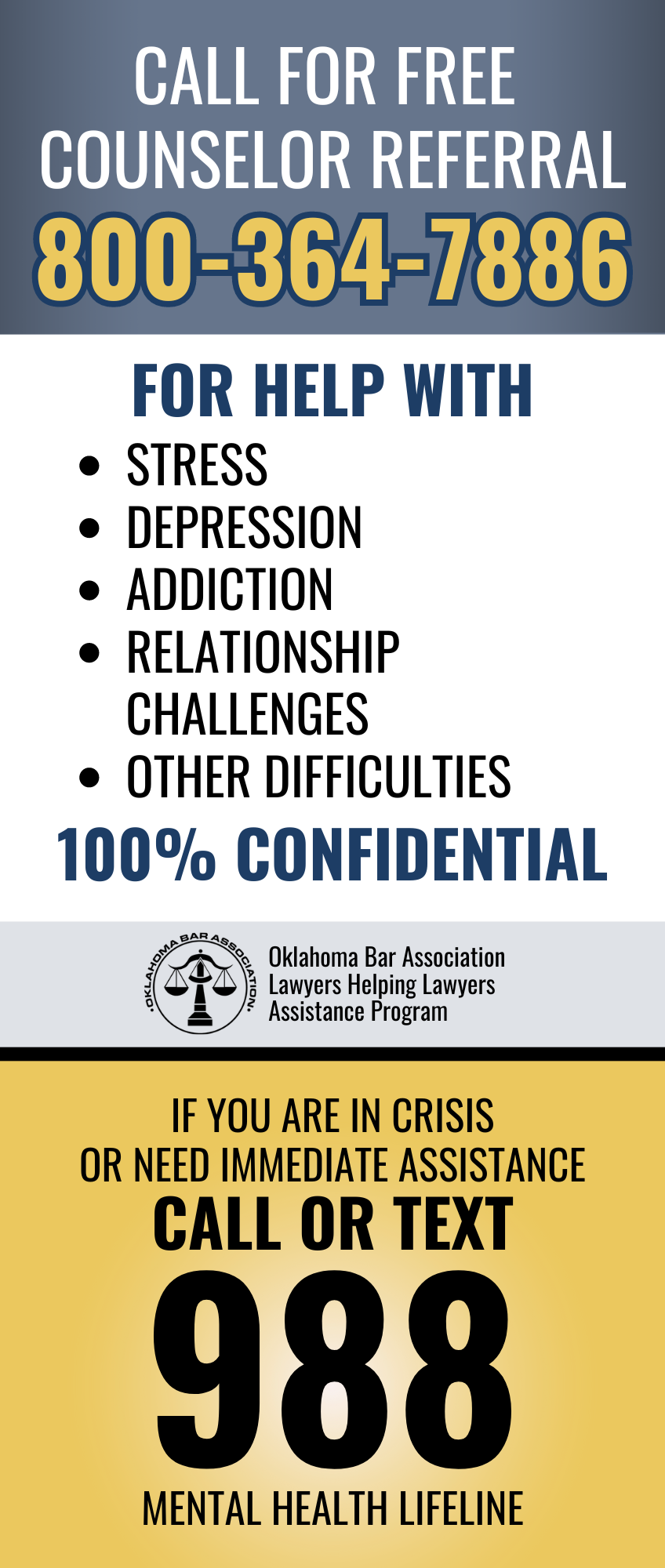 COUNSELOR REFERRAL