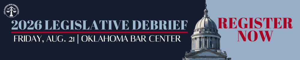 Legislative Debrief Save The Date